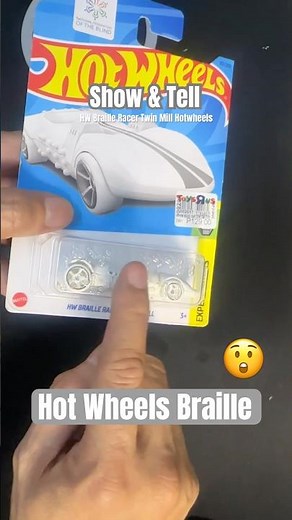 Hot Wheels HW Braille Racer - Show & Tell