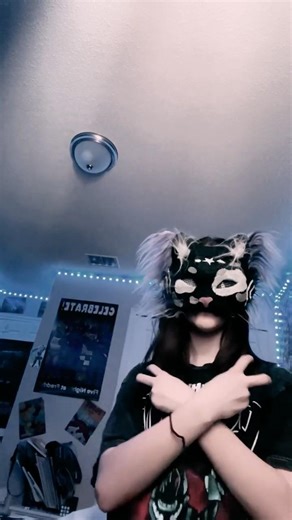 I tried doing sign language. I tried my best. rainbow piñata inspiration. ￼