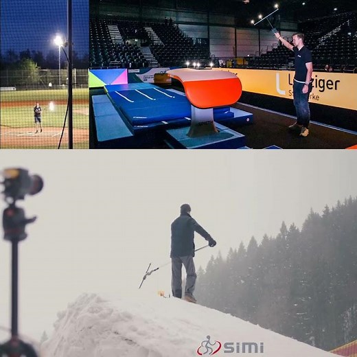 Camera calibration for markerless motion analysis - SIMI #calibration #biomechancis #sportstech
