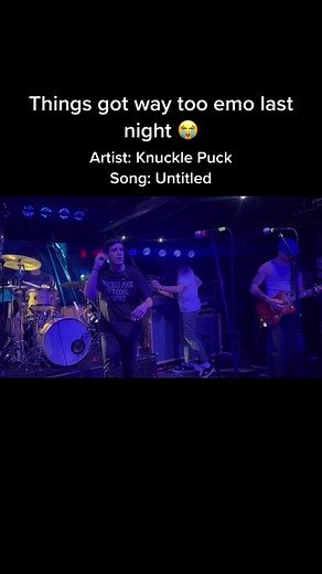 Live Performance of Untitled Knuckle Puck Song