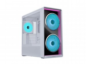 Lian Li LANCOOL 217 INF White Infinity Mirror Computer Case, Mid-Tower ATX PC Case w/ 3 Pre-Installed Fans, 2x170mm ARGB Fans, 1x140mm, Front Mirror Glass Panel, Optimized Airflow - White (LAN217INFW) - Newegg.com