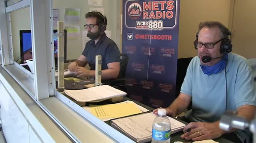 Sit alongside Wayne Randazzo and Howie Rose in the WCBS 880 radio booth for some of the biggest moments in yesterday’s win over Washington. | New York Mets