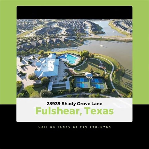 Bonterra Fulshear, TX 55+ Home Tour | 28939 Shady Grove Ln Water View Corner Lot