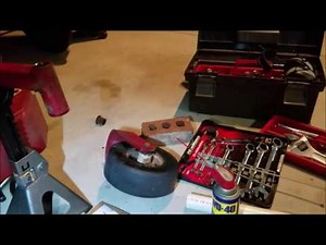 Working on the Turf Tracer Front Yokes - Replacing Bushings/Grease Fittings