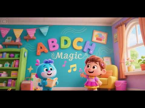 ✨🔤 Learning ABCs with Magic Song! – Alphabet Adventure for Kids 🪄🌈