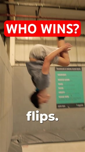 Who Had The Best Flip?! 🤯