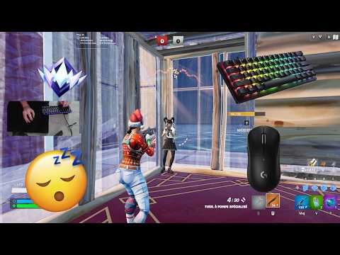 ASMR Fortnite😴 Box Fight 1V1 Gameplay 📦 Relaxing Keyboard Sounds 4K 240 FPS