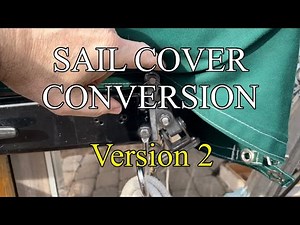 Contessa 26 Refit ep.35 - Converting a Mainsail Cover to a Sail Pack Version 2