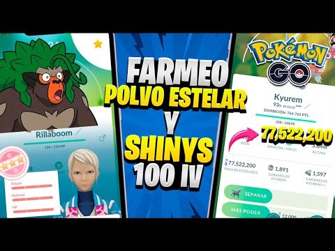 🚨CONSIGUE + DE 10 Millones de POLVO ESTELAR 🔥 RILLABOOM 100 IV en PokemonGo SIN APPS DE PAGA ni ROOT