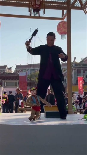 #travel A World on Strings | Lifelike Chinese Marionette Monkey Performance