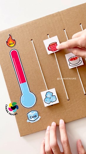 1.5M views · 14K reactions | ❄️ Introducing "Hot & Cold Fun"!  Watch your kids embark on a sorting sensation as they categorize images of hot and cold items. ️ Perfect for learning about temperature concepts while having fun!  Available now on our store! Link in bio. #chanafavors #kidsactivities #earlychildhoodeducation #preschoolactivities #preschoolathome #learningisfun #handsonlearning #finemotorskills #toddleractivities #playandlearn | Chanafavors | Facebook