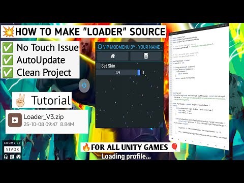 🐝 How To Make "Loader Imgui " For All Unity Games. No Touch Issue On Higher Android Versions.