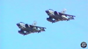 A pair of RAF Tornado GR.1's, from 14 Sqd, arriving at Luqa, for Malta International Airshow participation on 22nd September, 2000 (Aviation MT). @followers | Aviation MT