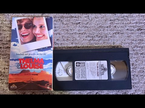 Closing To Thelma & Louise 1992 Vhs