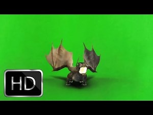 HD Green Screen Fire-breathing Dragon