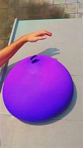 🎈✨ Amazing Balloon Drops Glass Bottle ASMR Sounds #asmr #satisfying #shorts