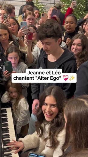Jeanne and Léo sing "Alter Ego" ❤️‍🩹✨ #StarAcademy #StarAcademy2025