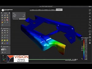 Simulazione stampo lamiera a passo in pochi click..semplice ed affidabile - Stampack Xpress
