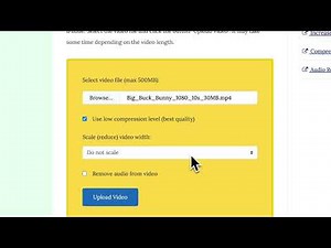 How to Compress a Video Online for Free with VideoSmaller
