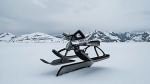 Adult Children's Sled for Free Skating on Snow Fields Ski Bike Compatible with Car Snowboard Motorcycle Snow Car