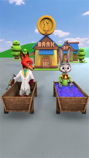 Video Funny Judy and Nick likes to laugh 😍😁👍 #zootopia2 #zootopia #funny #gta #judyhopps #judy