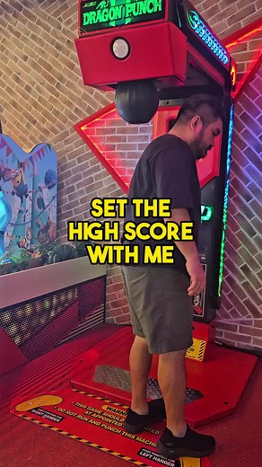 Setting High Scores on Boxing Arcade Machine