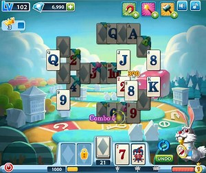 "if you leave extra cards when you clear the target cards, You can get extra 100 points per card" - Alice ▣ Got it = like (y) & Share ♥ ▼Play Solitaire in Wonderland ▼ ✿ PC - http://bit.ly/playSolitaire ✿ Android - http://bit.ly/Android_Solitaire ✿ iOS - http://bit.ly/iOS_Solitaire | Solitaire in wonderland