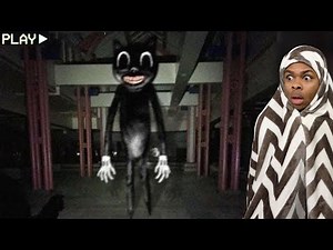 DRONE CATCHES CARTOON CAT In Creepy Park!