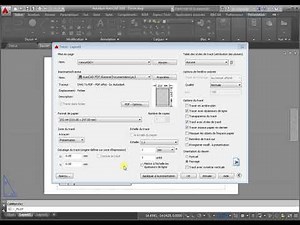 Impression dessins autocad