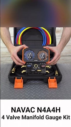We Love These Manifold Gauges - NAVAC N4A4H
