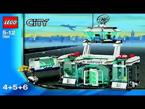 LEGO instructions - City - Airport - 7894 - Airport (Book 3)