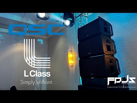 Unboxing My New Line Array System - QSC LA112