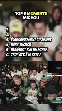 Top 5 moments Michou 🤣 #michou #humour #drole #shorts