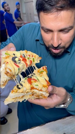 "Jumbo Shawarma That MELTS in Your Mouth! | Desi Street Food with a Cheesy Twist"