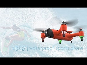 SPRY is the underwater drone capturing water sports in 4K video