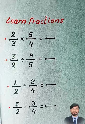 61K views · 512 reactions | Learn Fractions Concept 勞 #fblifestyle #unstoapablestudy #unstoapablestudy0111 #mathtricks #fractions #learnfractions | Unstoapablestudy0111 | Facebook