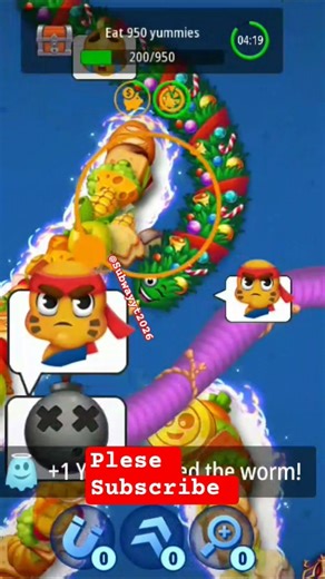 शिकार बना रहा था दूसरे साप का लेकिन मैं ही फस गया😤😉😜🤪 #automobile #music The snake hunter io .worm