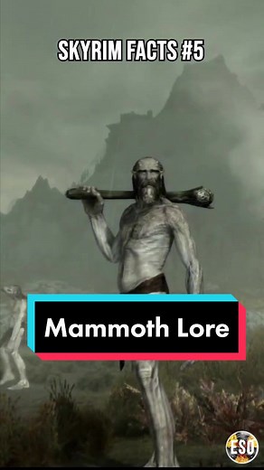 Ancient Mammoths of Whiterun Plains in Skyrim Lore