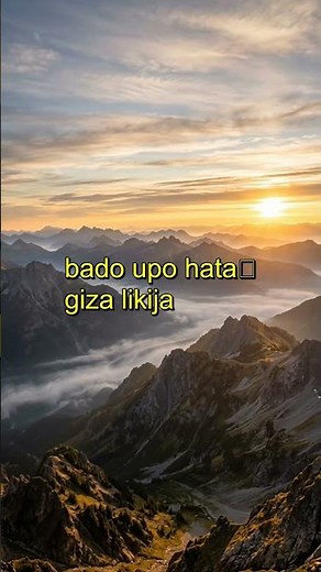 Bado Upo - New Song Out - Swahili Worship Song