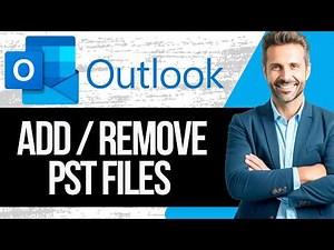 How to Add or Remove PST file in Outlook