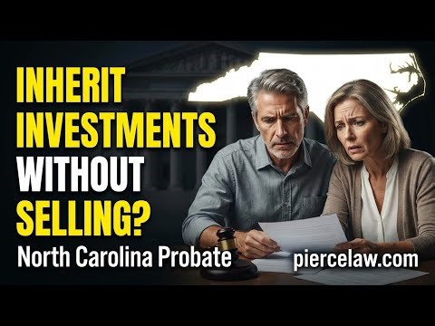 Can investment accounts be distributed in kind to beneficiaries? | NC