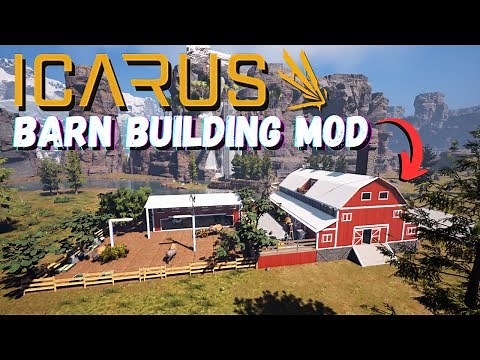 Home Among the Stars | Icarus Barn Building Mod Showcase