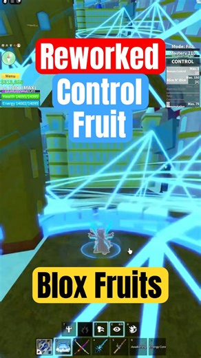 Reworked Control Fruit in Roblox Blox Fruits! #bloxfruits #controlrework #controlfruit
