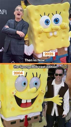The SpongeBob 🧽 Cast Then vs Now