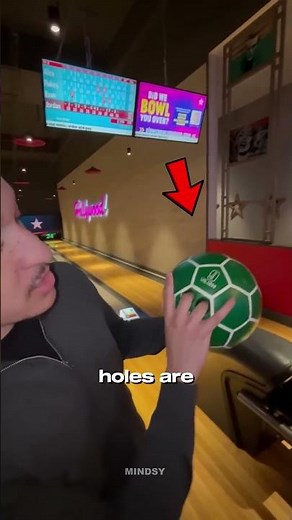 Why Bowling Balls Curve Instead of Rolling Straight !