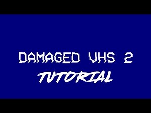 VHS effect tutorial | Hitfilm Express