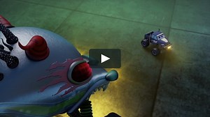 Scary Monster Truck Chase - Kids Videos Monster Truck Dan