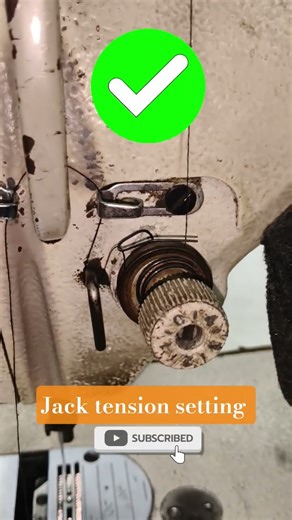 sewing machine tension setting tips #short#sewing #jack #machine #stitch