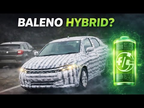 2026 Maruti Baleno Facelift Spied 😳 Hybrid Engine Incoming? New Design, Features & Launch Details