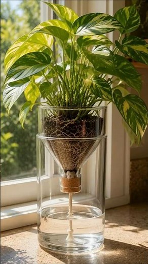 Designer Self-Watering Planter From Scratch 🌿